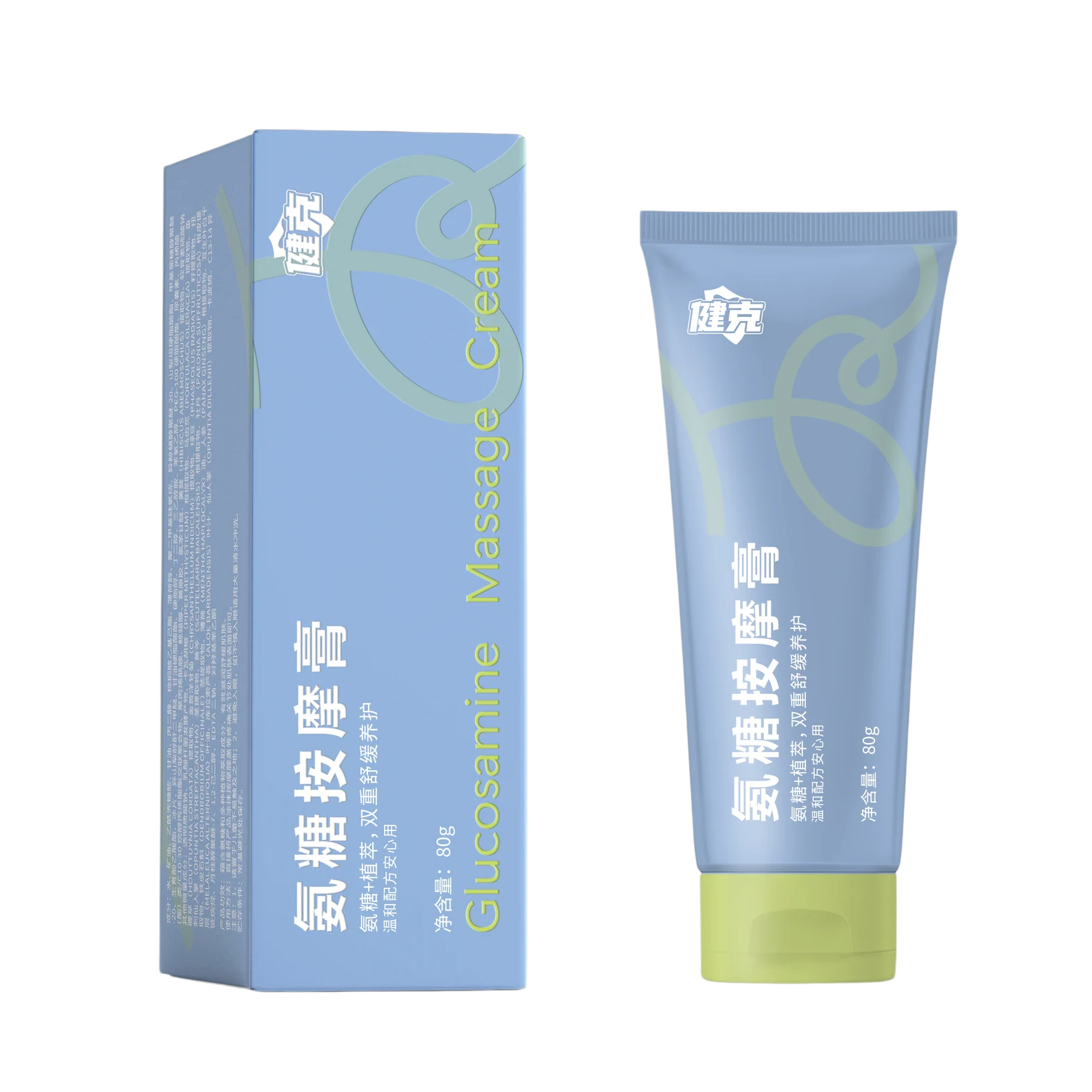 健克氨糖按摩膏 80g
